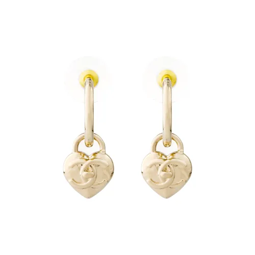 CHANEL Металлические серьги Clip ON золотые женские