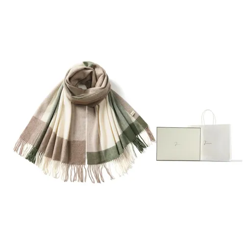 JIUMU Универсальный Утолщенный Теплый Шарф Шаль Премиум-Коробка Женский