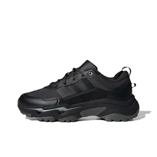 Adidas Citywowlk MT Slip Резистентный к истиранию Низкий топ Беговые кроссовки Унисекс Черный