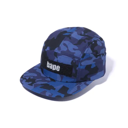 A BATHING APE Хлопок Бейсболка Темно-синий Унисекс