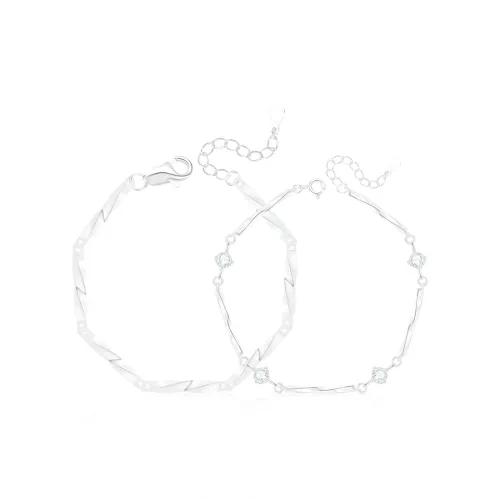 PRETTY DIARY Циркон Браслеты Унисекс