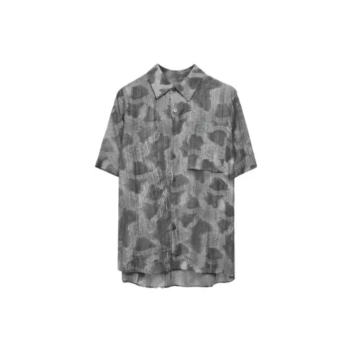 RAYSHOW Серые Мужские Рубашки