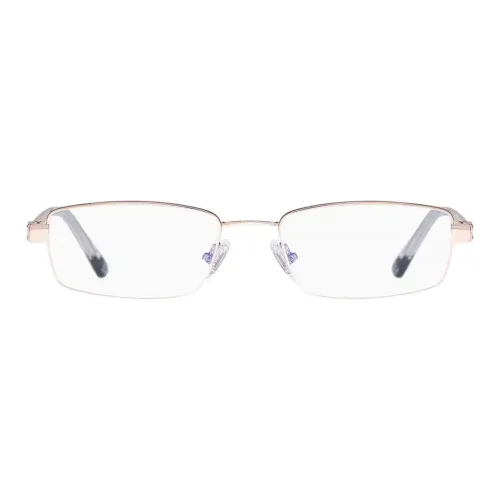 Le Specs Металл Прямоугольные Оправы для очков Женские Золотые