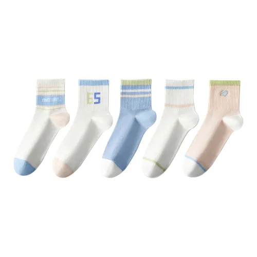 MIIOW Носки Crew Женские упаковка из 5 пар