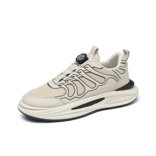 Mulinsen Slip-resistant Abrasion-resistant Breathable Lightweight Увеличивающий высоту Низкий верх Casual Мужской