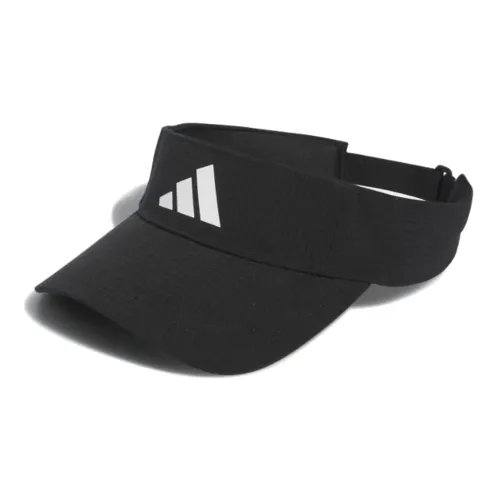 Adidas Переработанный полиэстер эластан головные уборы с защитой от солнца унисекс черный