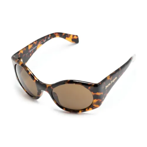 PALM ANGELS Ацетат Нерегулярная форма Солнцезащитные очки Женские Черепаховый