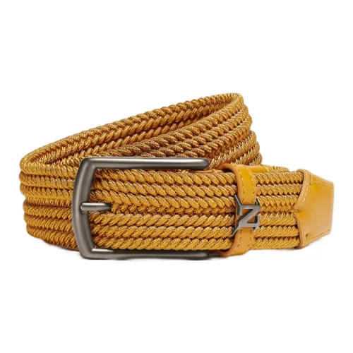 Ermenegildo Zegna Кожаные ремни Желтый Мужской