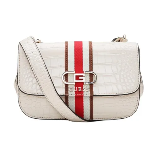 GUESS Сумка через плечо из искусственной кожи среднего размера белая для женщин