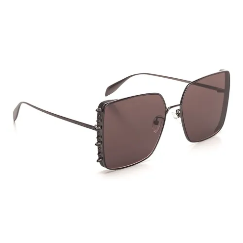 Alexander McQueen Солнцезащитные очки Серые Женские