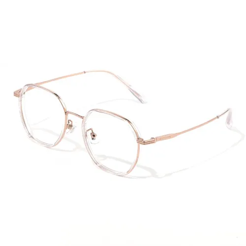 RUOYUN Чистый титан Нерегулярная форма Оправы для очков Женские