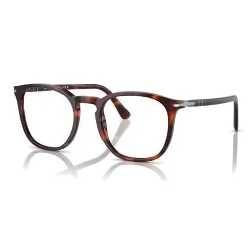 PERSOL Овал Оправы для очков Унисекс Коричневый