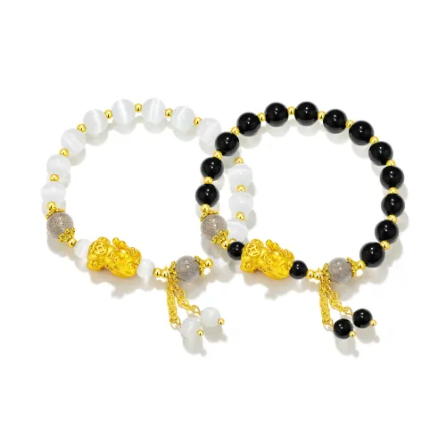 Jodie Kevin Цветное стекло Нефритовые браслеты Унисекс