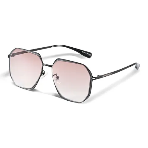 Lois Нержавеющая сталь Квадратные Солнцезащитные очки Унисекс