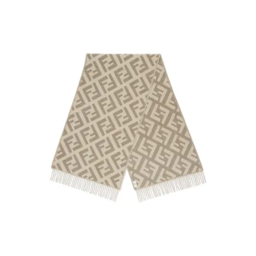 FENDI Кашемир Вязаные шарфы Женские
