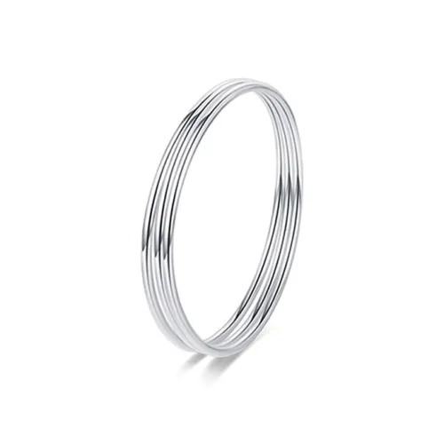 RINGLOVE Сплав Браслеты Женские Серебристые