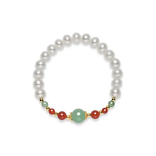 Moon Jewelry Shell Pearl Bracelets Women's