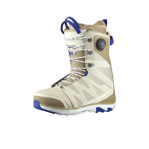 SALOMON Термический Устойчивый к Износу Высокие Сноубутсы Унисекс Бежевый Коричневый