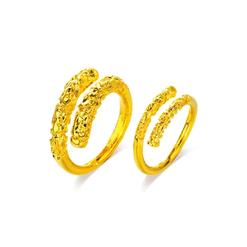 DVNRR Медные Кольца Унисекс Набор в Подарочной Коробке