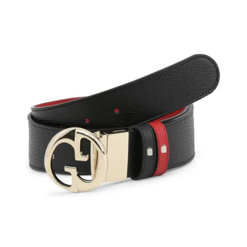 GUCCI Элегантный и утонченный плавная застежка кожаные ремни женские черный