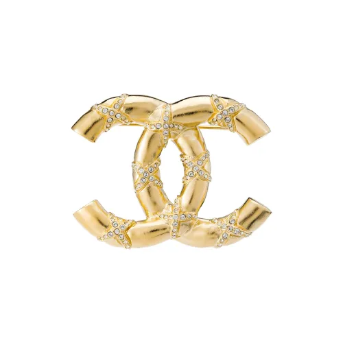 CHANEL 22c ранняя весна Броши Золотой Унисекс