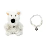 Белое + Жемчужное ожерелье-чокер