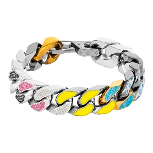 LOUIS VUITTON Опал Браслеты Унисекс Желтый Синий