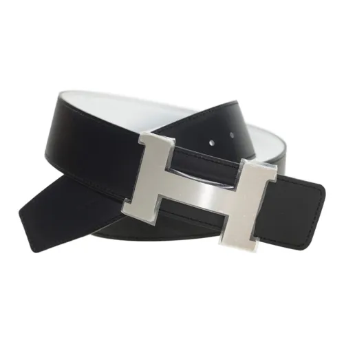 HERMES Кожаные ремни Мужской Черный