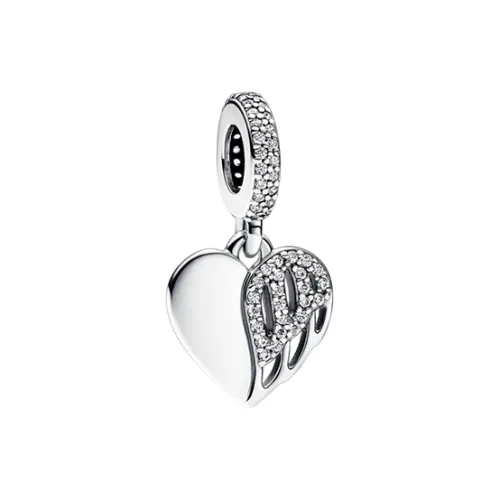 Pandora Sterling Silver 925 пробы, Синтетический кубический цирконий, Ювелирные аксессуары, Серебряный, Женские