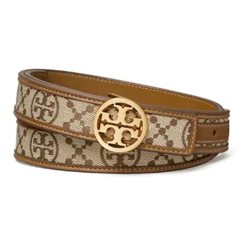TORY BURCH Минималистский стиль Fashion Trend Универсальный ремешок с плавной застежкой Unisex Коричневый