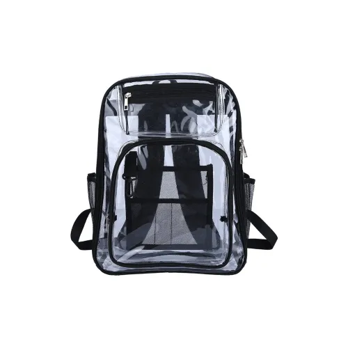 Bywhich ПВХ Рюкзак Стандартный Унисекс Черный Серый