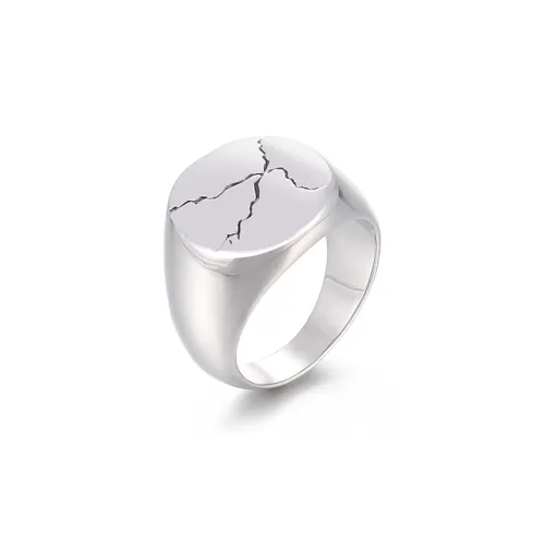 VEODO Кольца из титана и стали унисекс