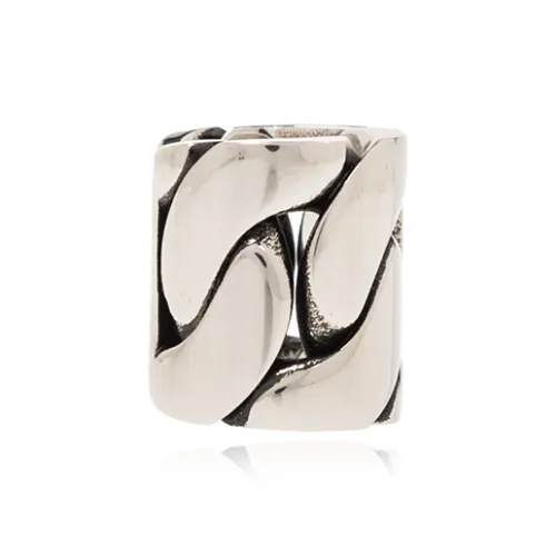Alexander McQueen Латунный Clip ON Серьги Женские