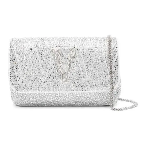 VERSACE Virtus Вискоза Сумка через плечо Сумка на плечо Женская Белая