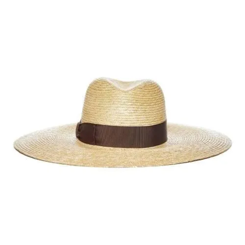 Borsalino Straw Cylinders Women's Brown