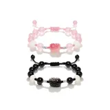 Чёрно-розовый, 1 пара