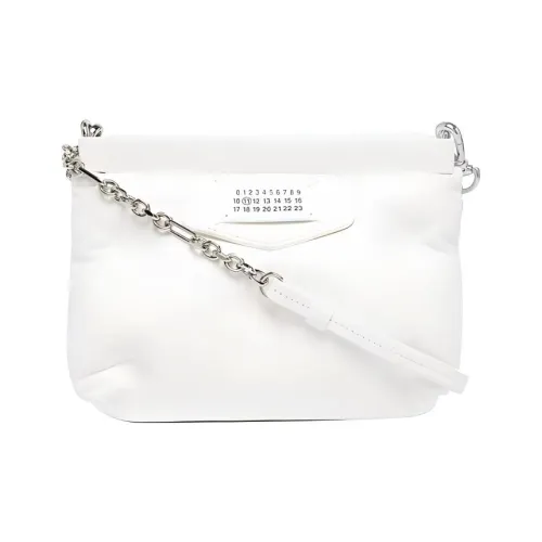 Maison Margiela Glam Slam Cloud Leather Сумка через плечо Мини Женская Белая