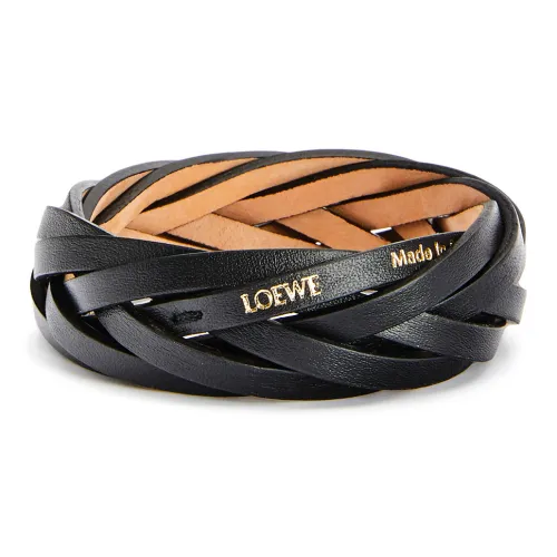 LOEWE Телячья кожа Браслеты Черный Женские