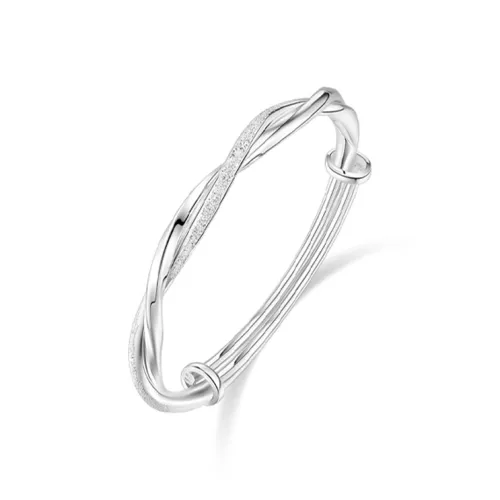 VANA Alloy Браслеты Женские Серебряные Белые