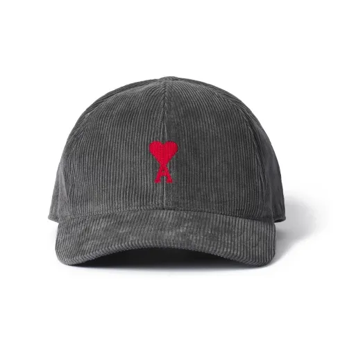 AMIPARIS De Coeur Хлопок Бейсболка Серого цвета Унисекс