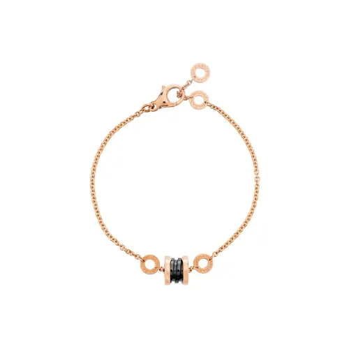 BVLGARI B.Zero1 Series 18К Розовое золото Браслеты Женские