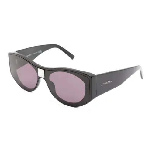 GIVENCHY Ацетат Нерегулярная форма Солнцезащитные очки Женские Черный