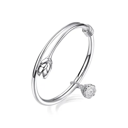 Teddy Bear Collection Медные браслеты Лотос Браслет Женские