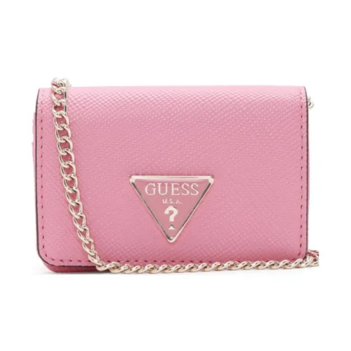GUESS Сумка через плечо из искусственной кожи среднего размера женская розовая