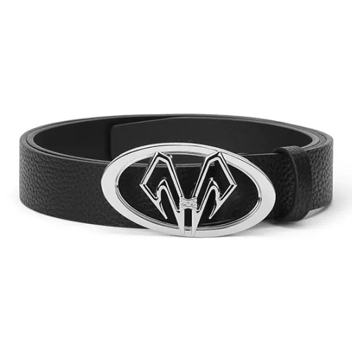 BABAMA Карго-брюки с застежкой-липучкой премиум-кожа ремни для мужчин 2,9 см