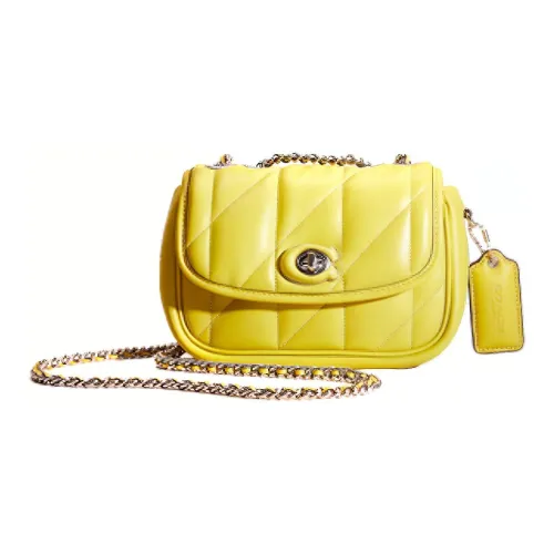 COACH Madison Напп Кожа Подушка Сумка Сумка через плечо Сумка на плечо Женская