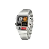 Серебристо-черный