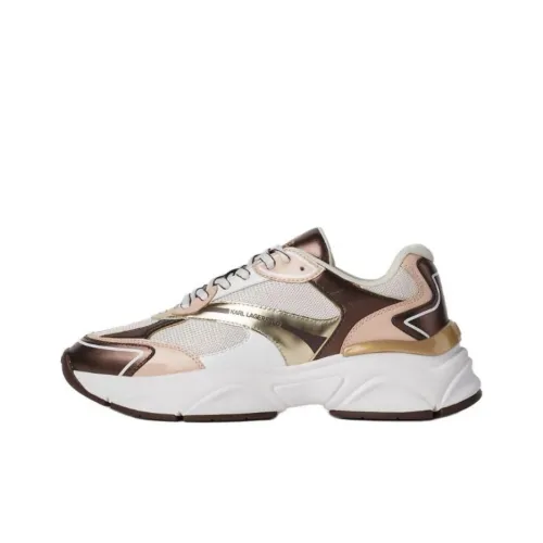 KARL LAGERFELD Низкий топ Повседневная обувь Женская Золото