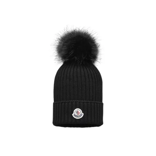 Moncler Шерстяные Шапки Черные Детские