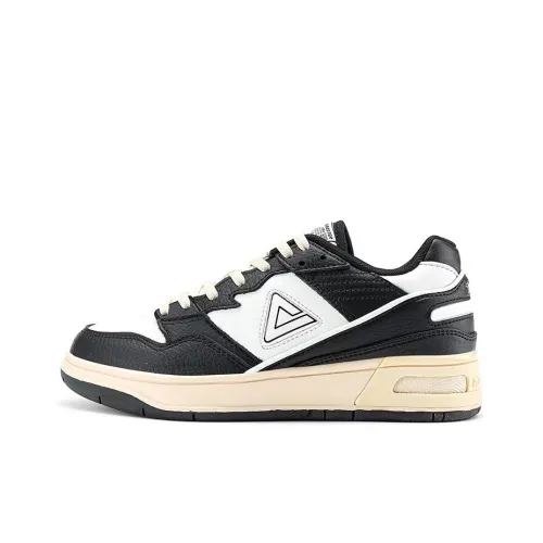 PEAK Taichi 910 Slip-on Устойчивый к истиранию Низкий Топ Скейтборд Кроссовки Мужские Черный Белый